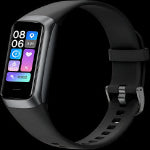 Keep Health Fitness Trackers for Women Men, Amoled Fitness Tracker for Android&Ios, Alarm Stopwatch Fitness Tracker with Blood Pressure Monitor, Calories Burned IP68 Waterproof Fitness Step Tracker